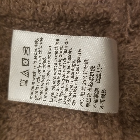 💕BAREFOOT DREAMS💕 CozyChic Lite Circle Cardigan ~ Mink XS/S NWOT - Picture 12 of 12